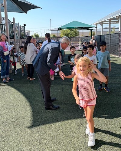 First grade mayor visit