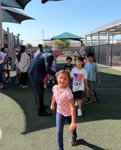 First grade mayor visit