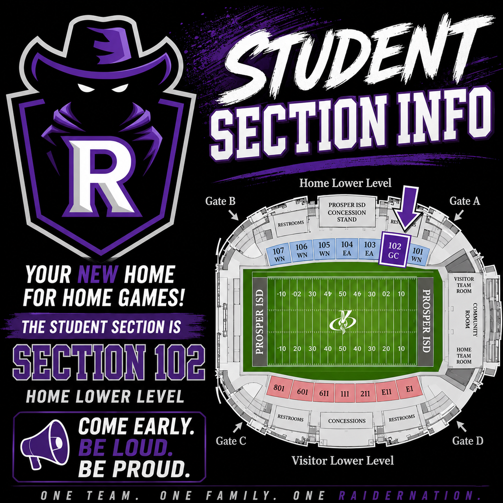 Student Section Update