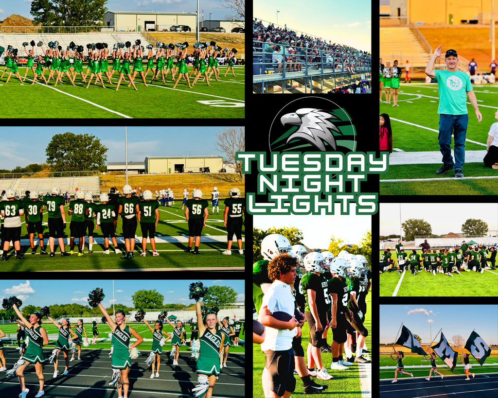 football game collage