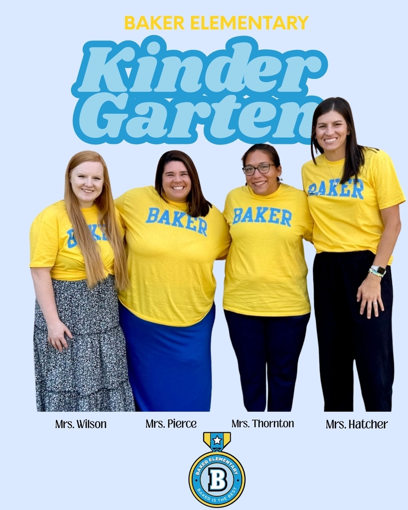 Baker Elementary Kindergarten Team