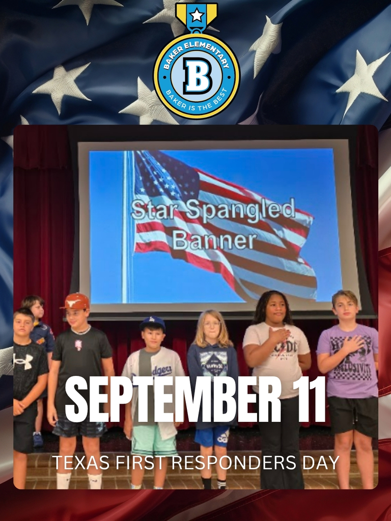 Baker Elementary Patriot Day Assembly