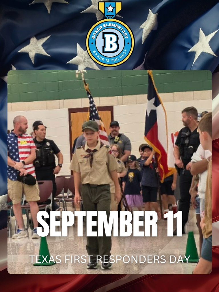 Baker Elementary Patriot Day Assembly
