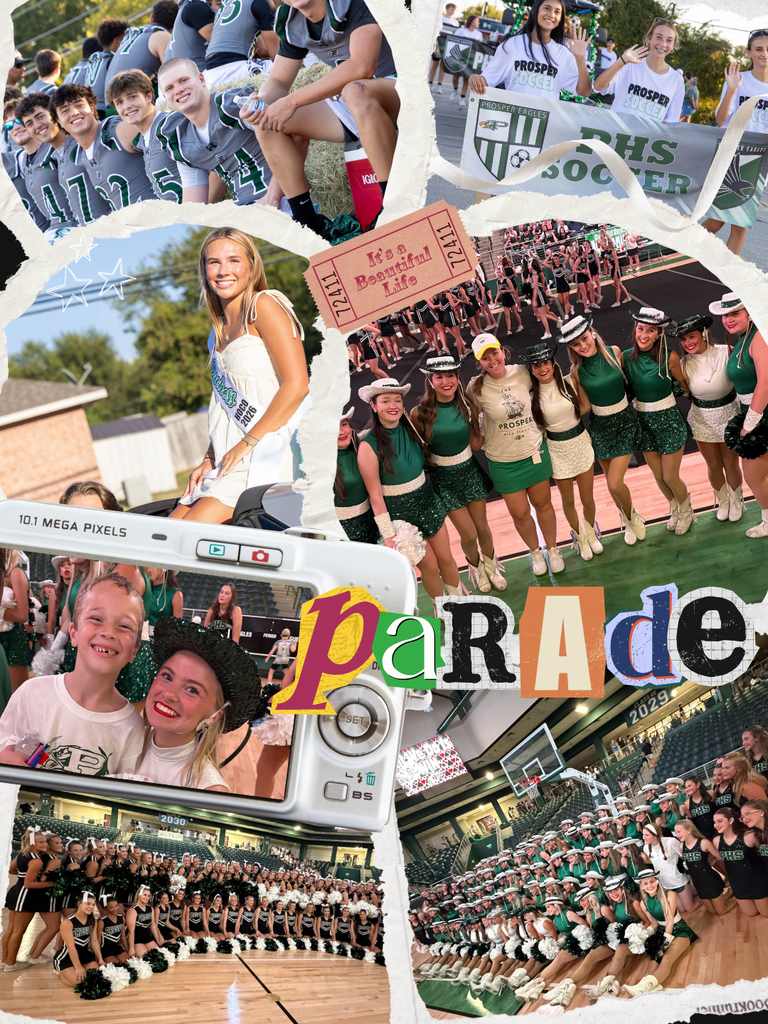 Photos from community pep rally and parade