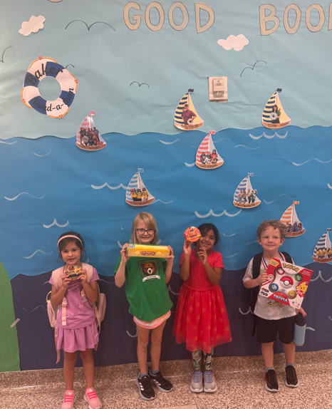 Baker Elementary Read A Thon Prize Winners