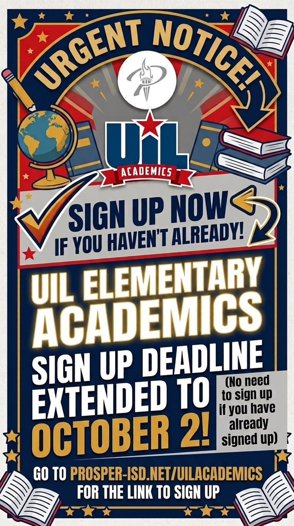 Baker Elementary UIL Sign Ups