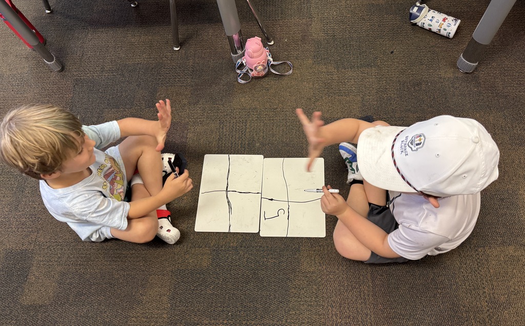 Baker Elementary Kinder Representing Numbers