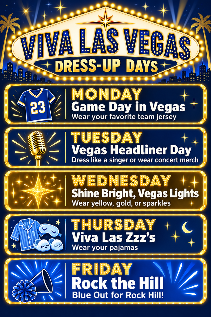 Baker Elementary Homecoming Week Dress Up Schedule 2026