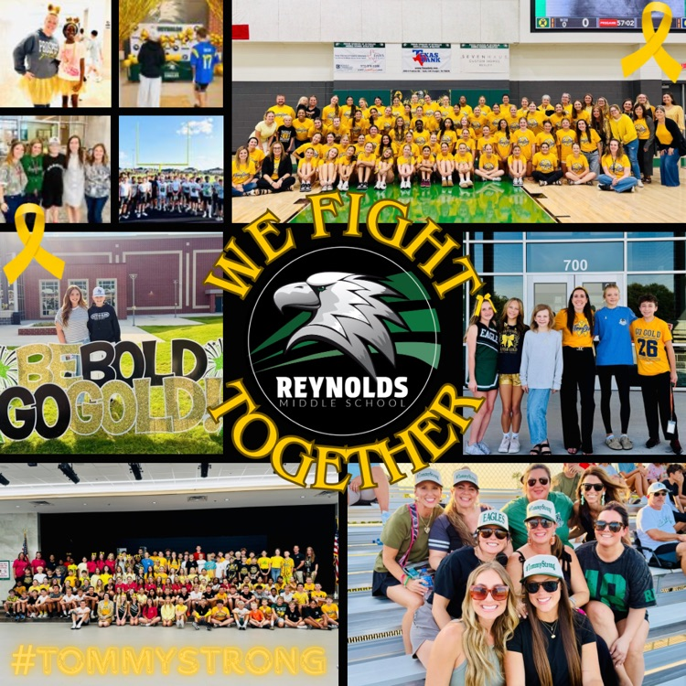 gold out cancer awareness post
