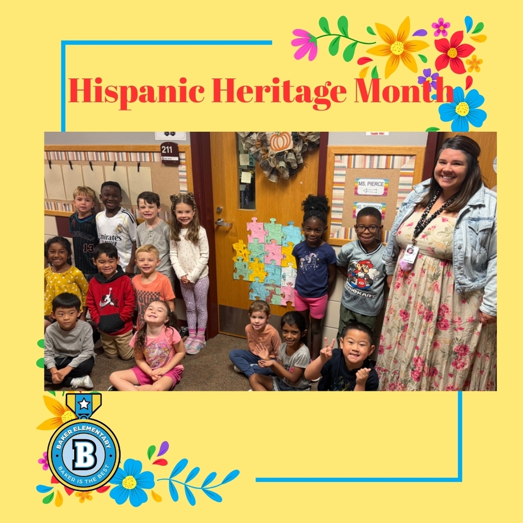 Baker Elementary Kindergarten Celebrates Hispanic Heritage Month