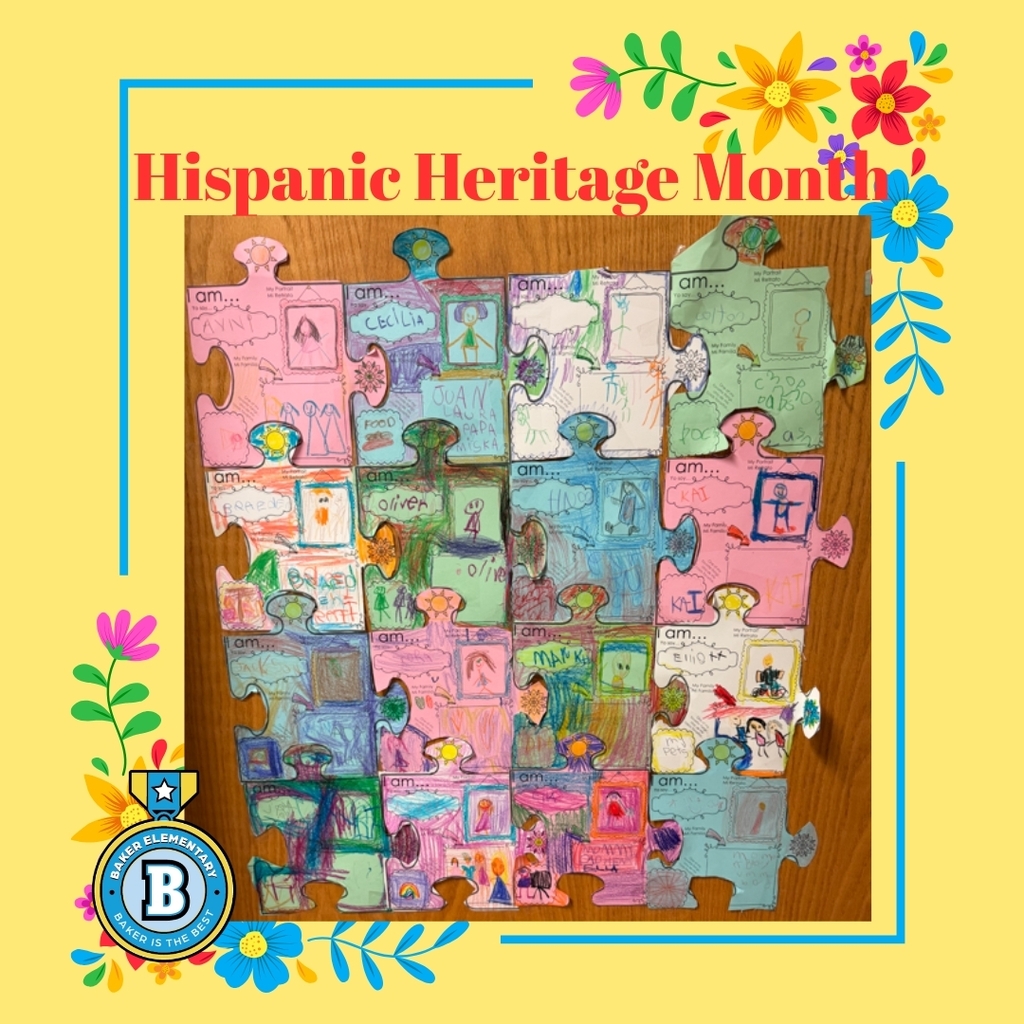 Baker Elementary Kindergarten Celebrates Hispanic Heritage Month