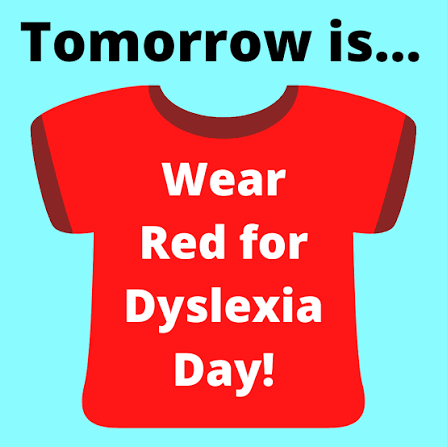 Baker Elementary Wear Red for Dyslexia Day 2026