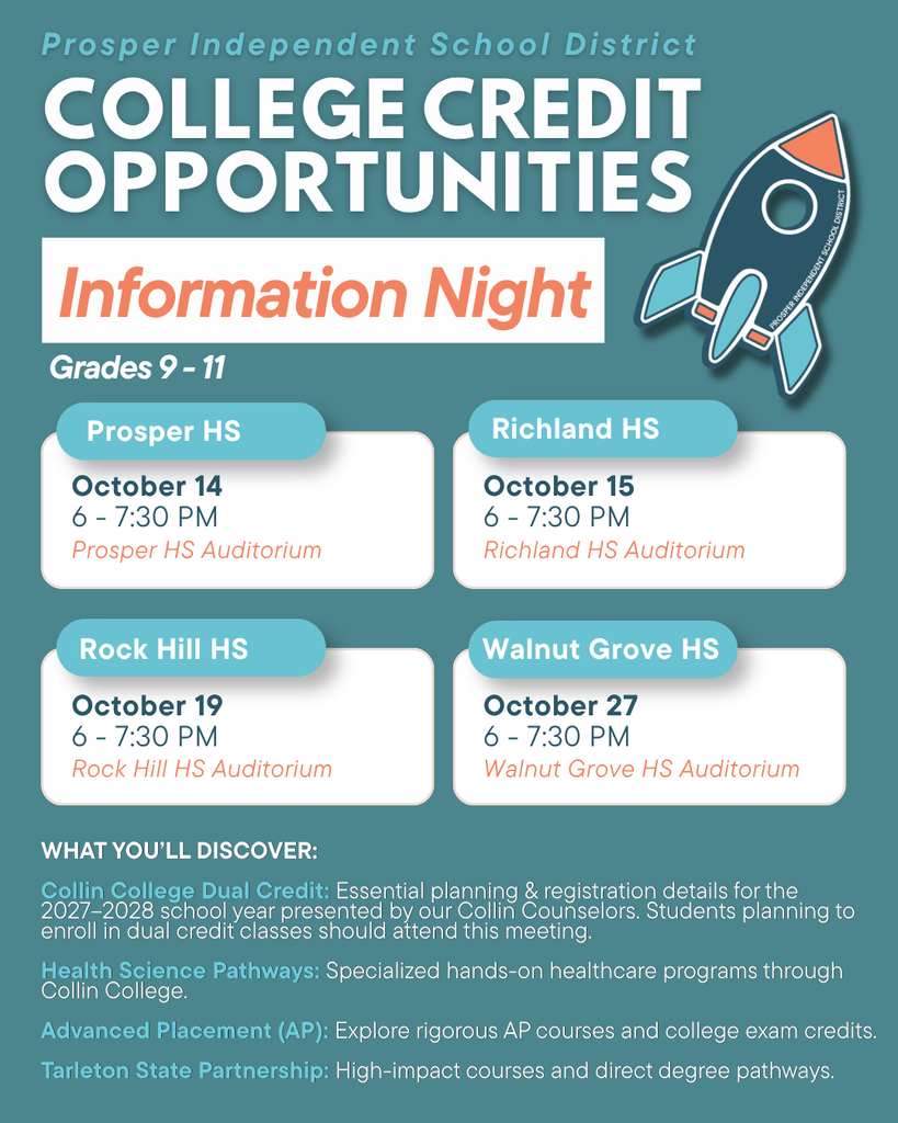 College Credit Opportunities
