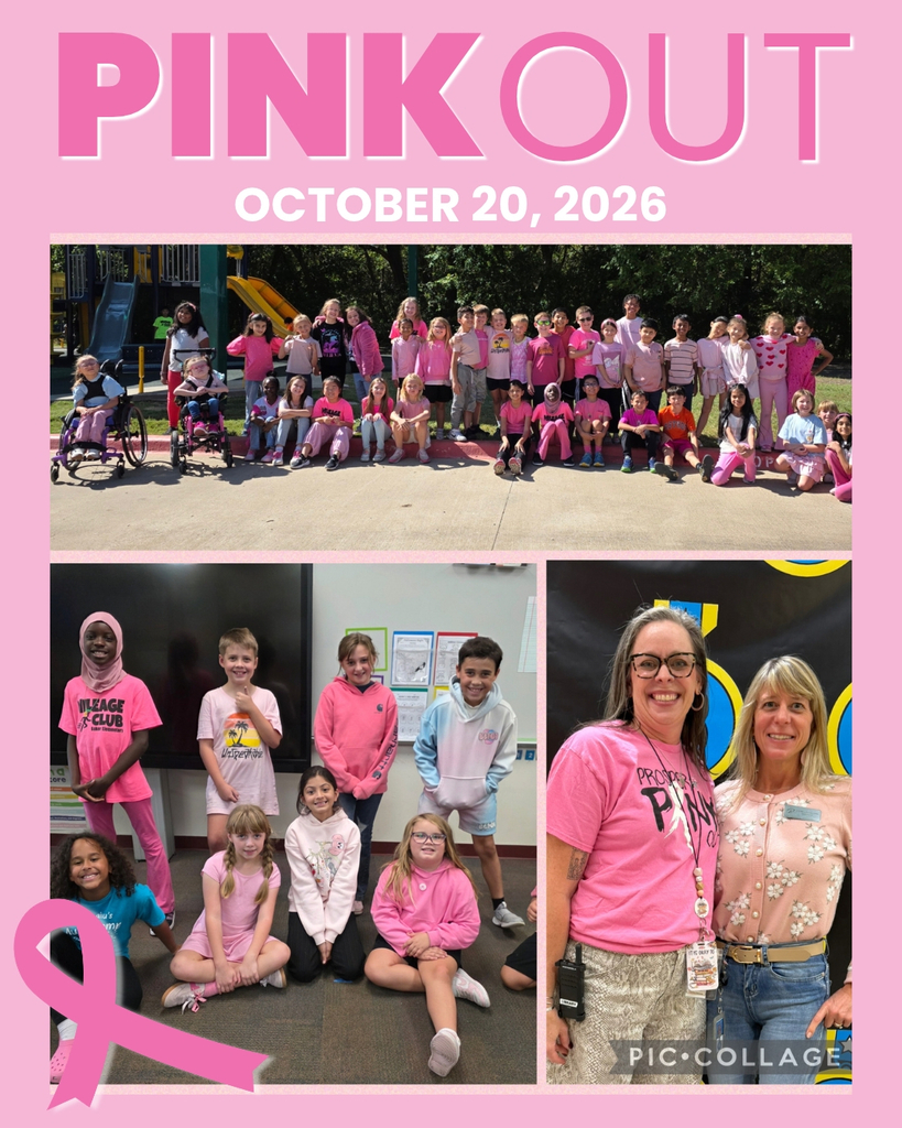 Baker Elementary Prosper ISD Pink Out 2026