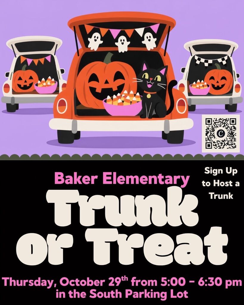 Baker Elementary Trunk or Treat
