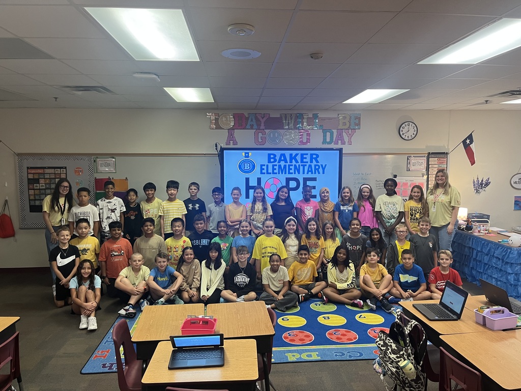 Baker Elementary Hope Squad Jr.