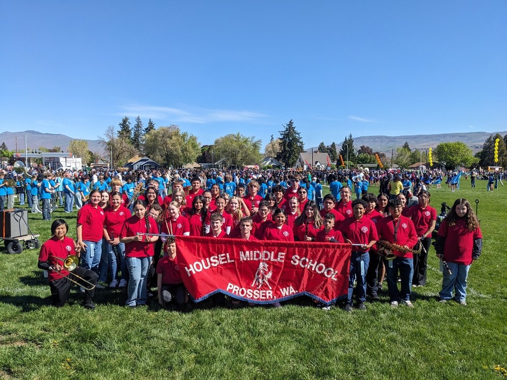 HMS Band with Banner