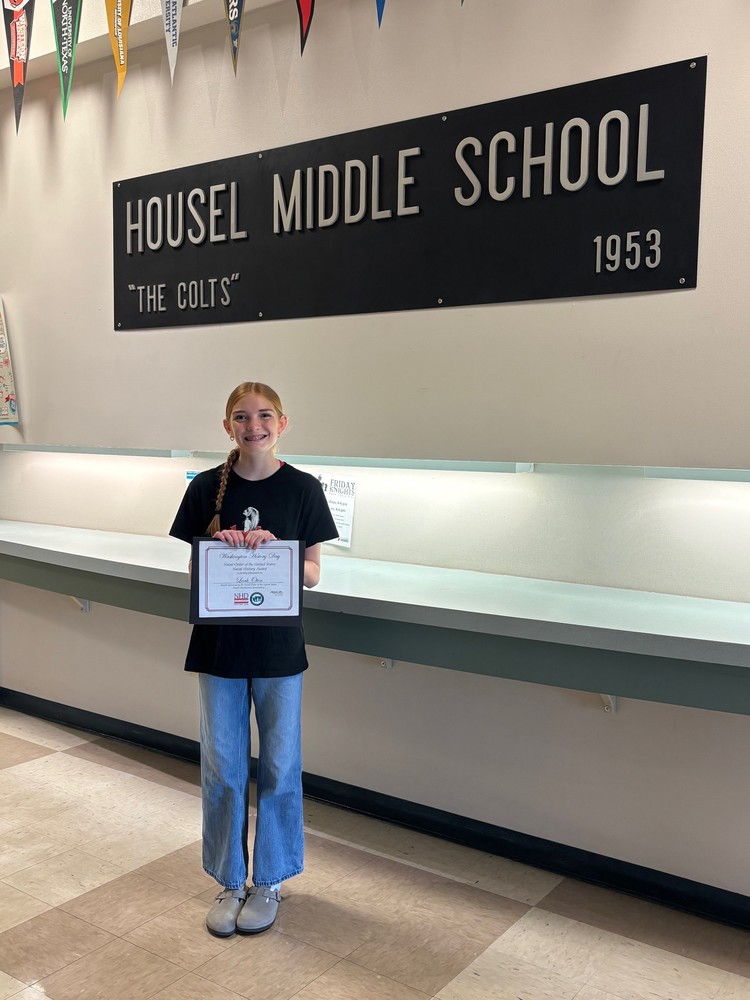 Student with Award