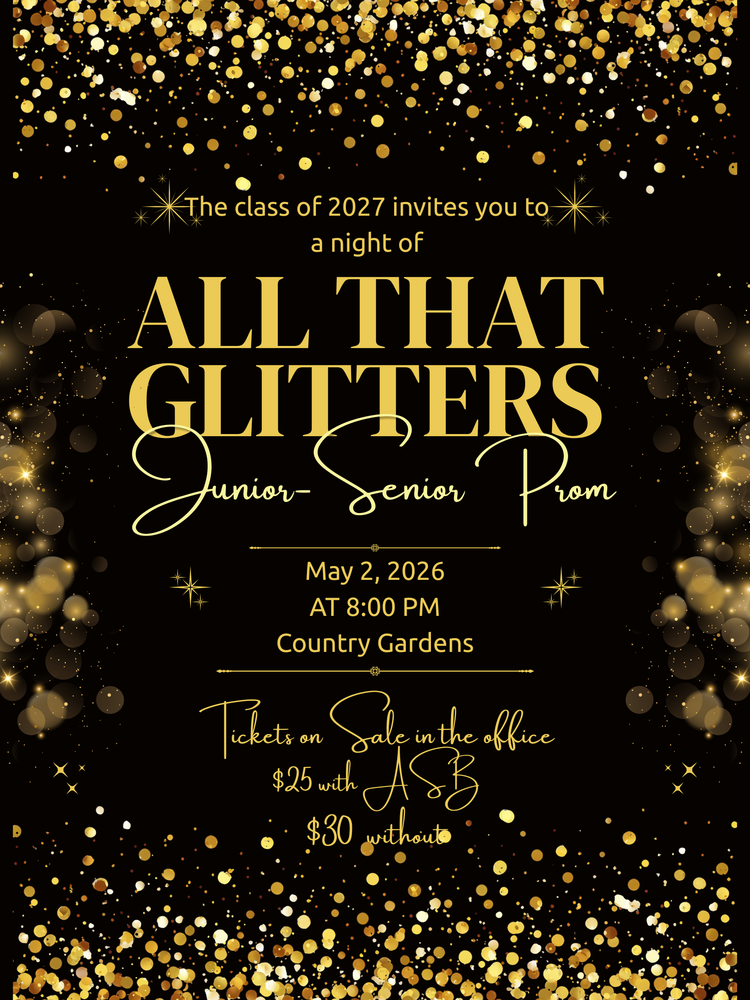 Jr/Sr Prom - May 2nd 