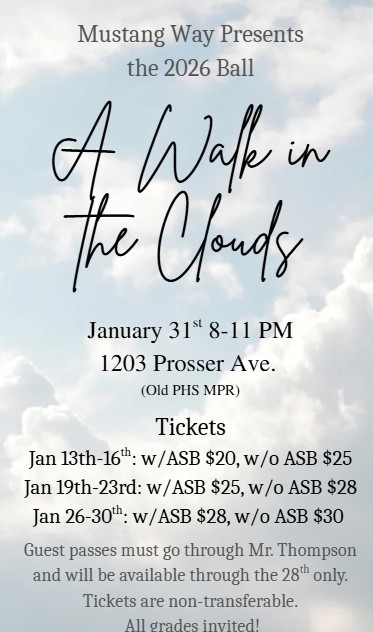 Mustang Way presents 2026 Winterball - A Walk in the Clouds 
