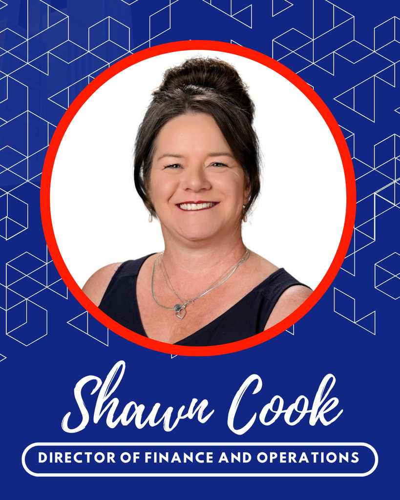 SHAWN COOK DIRECTOR OF FINANCE AND OPERATIONS