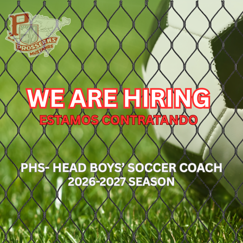 WE ARE HIRING PHS HEAD BOYS SOCCER COACH