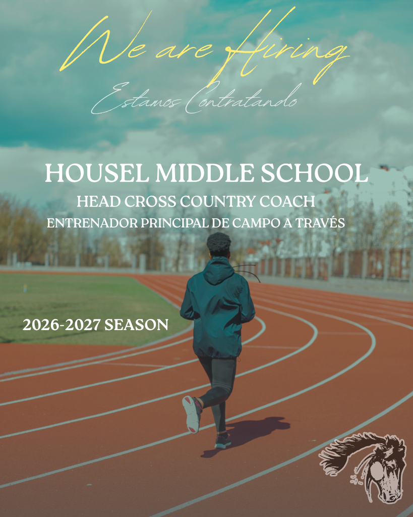 HIRING FOR HOUSEL MIDDLE SCHOOL HEAD CROSS COUNTY COACH