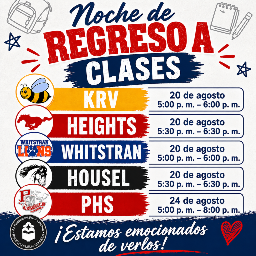 NOCHE DE REGRESO A CLASES