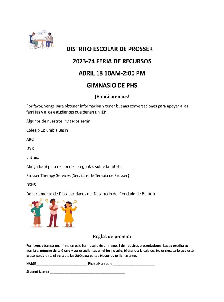 Resource Fair (SP)