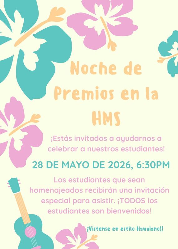 Awards Night Invitation in Spanish