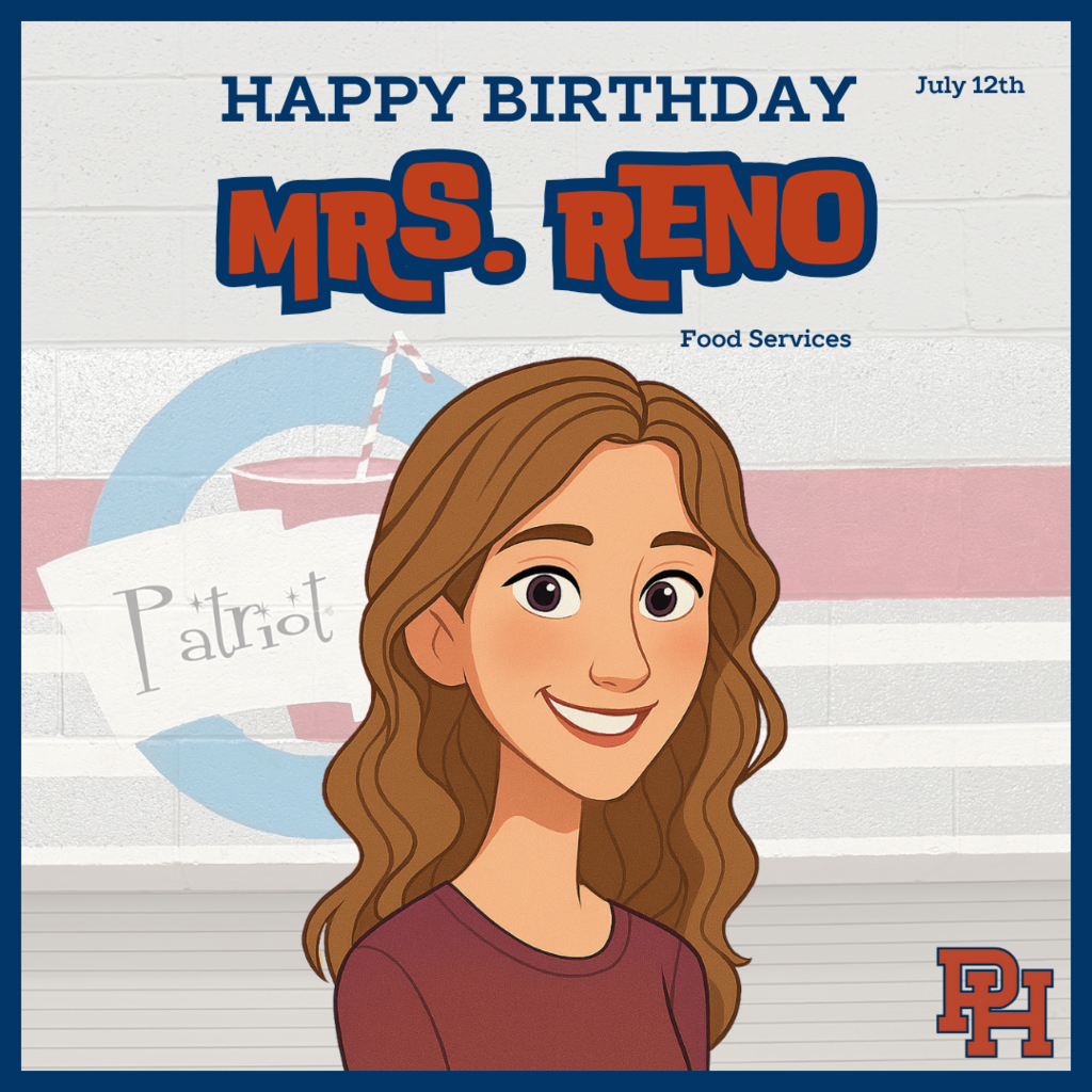 Happy Birthday Mrs. Reno!