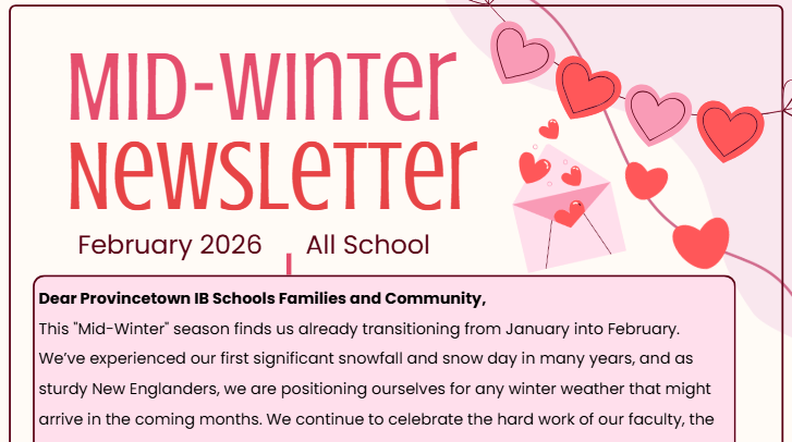 Mid Winter Newsletter 2026