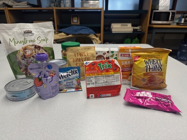 Weekend Food Bag Contents