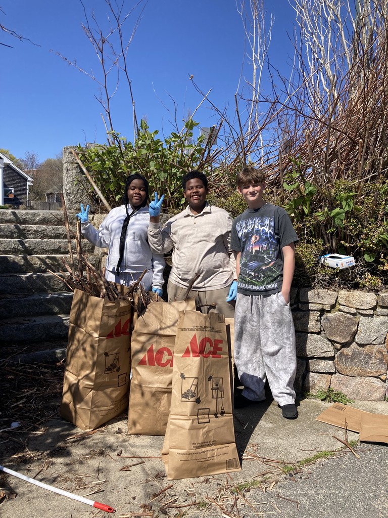 3 PTS IB students doing work service
