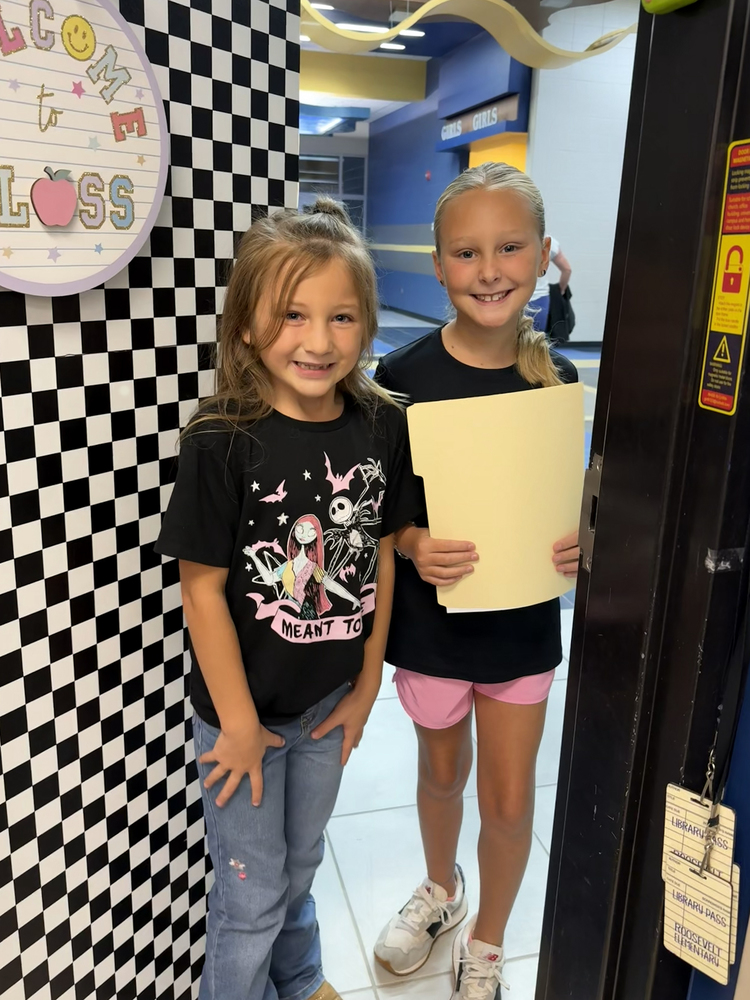 two young girls