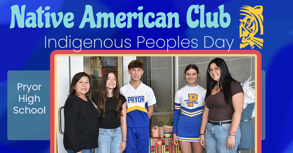 Pryor High School Native American Club Marks Indigenous People s Day Pryor High School Native American Club Marks Indigenous People s Day