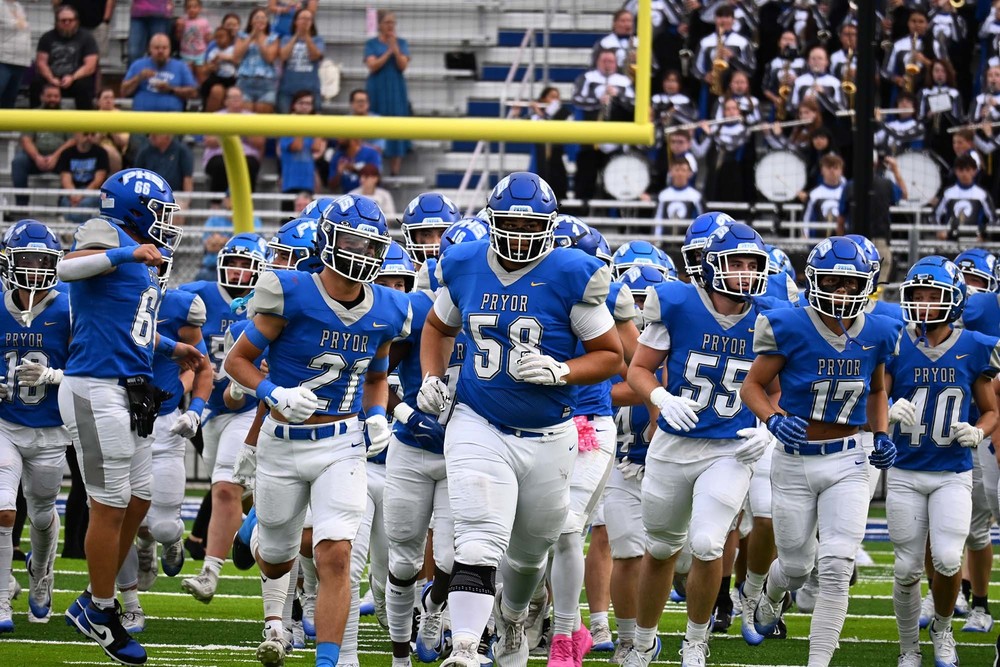 players take the field