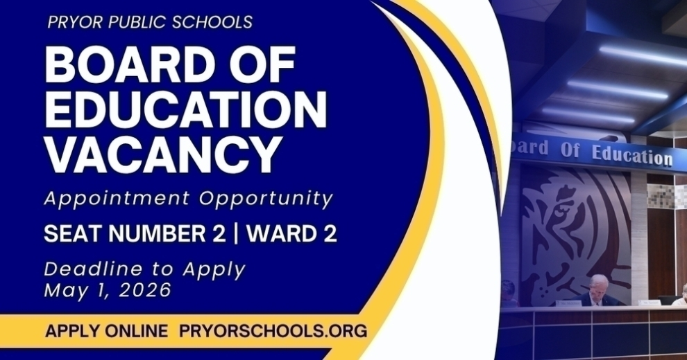 board vacancy motice