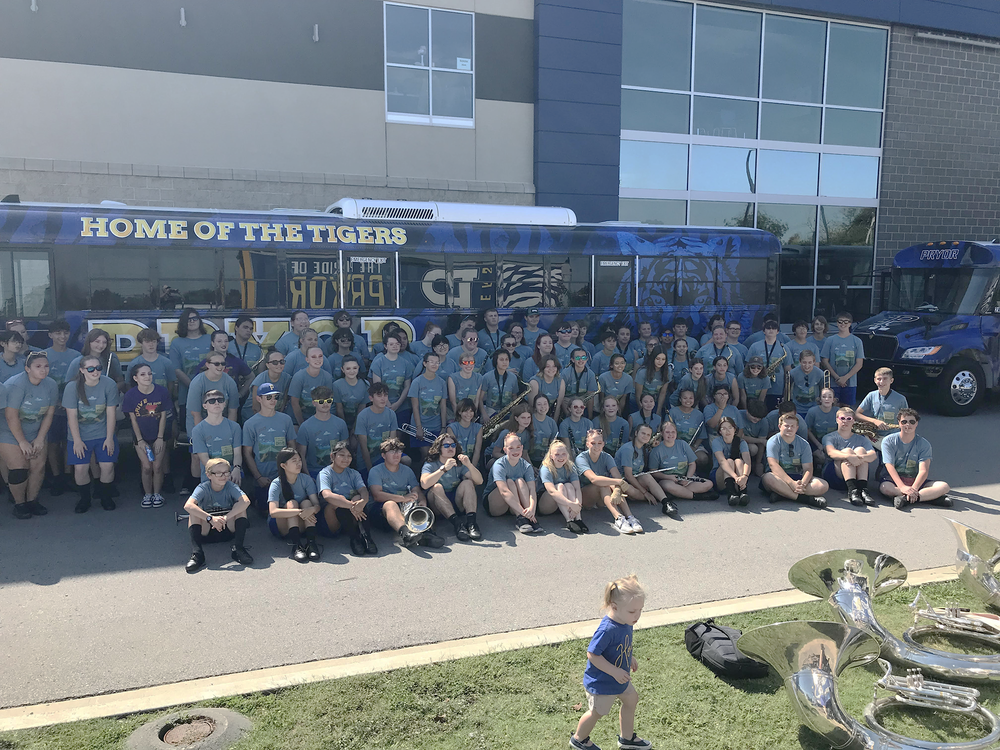 band with activity bus