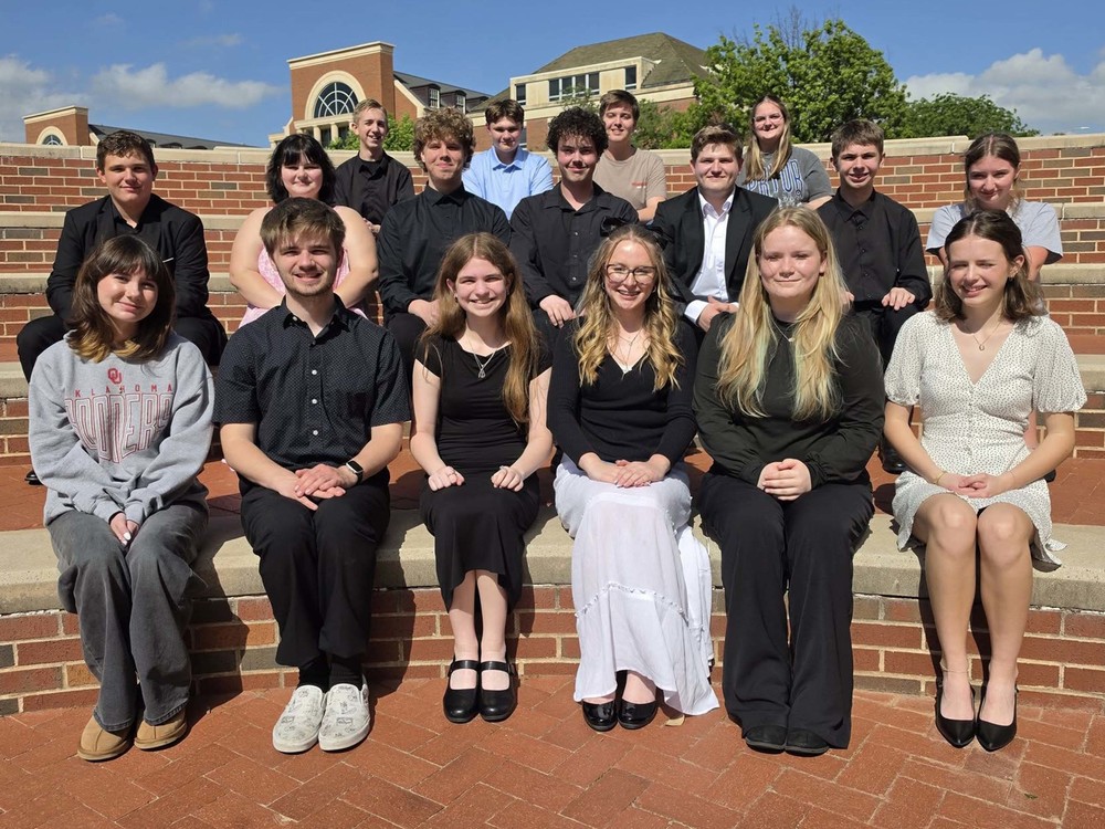 band students at competition