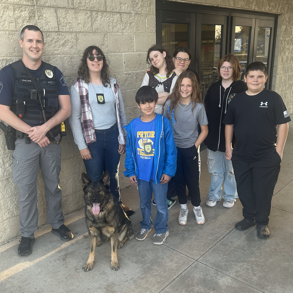 police officer with kids