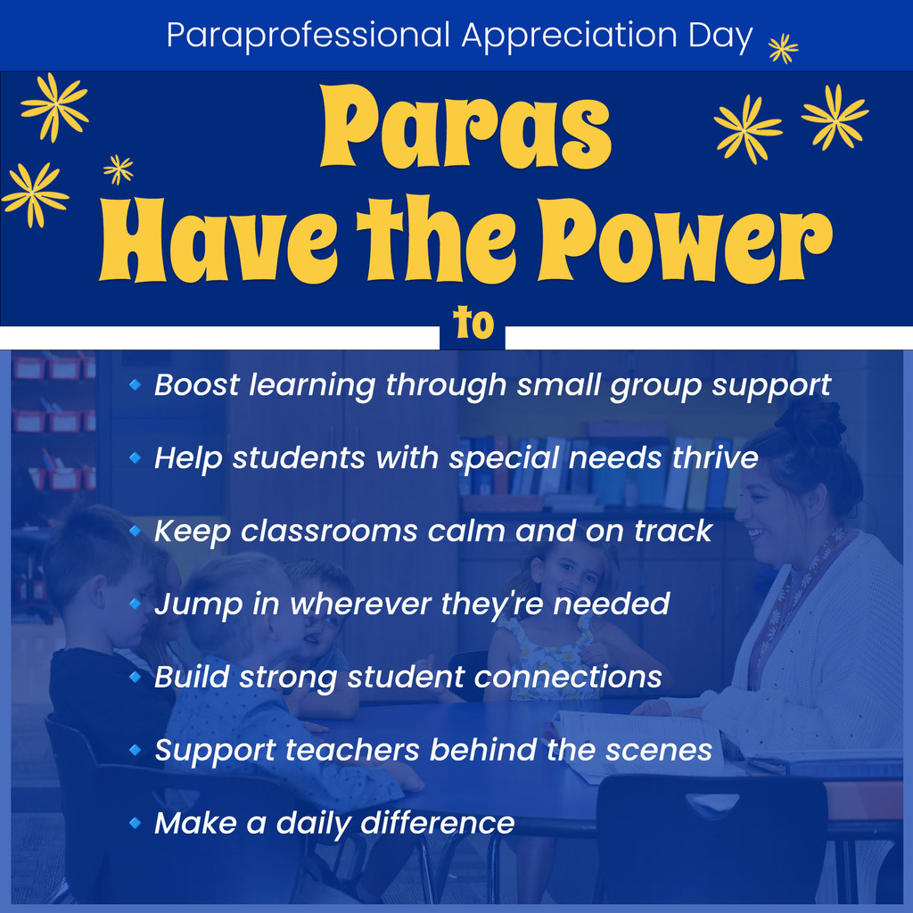 Paraprofessional Appreciation