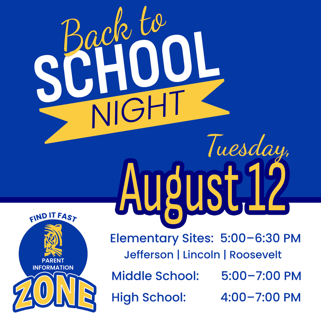 Back to school Night