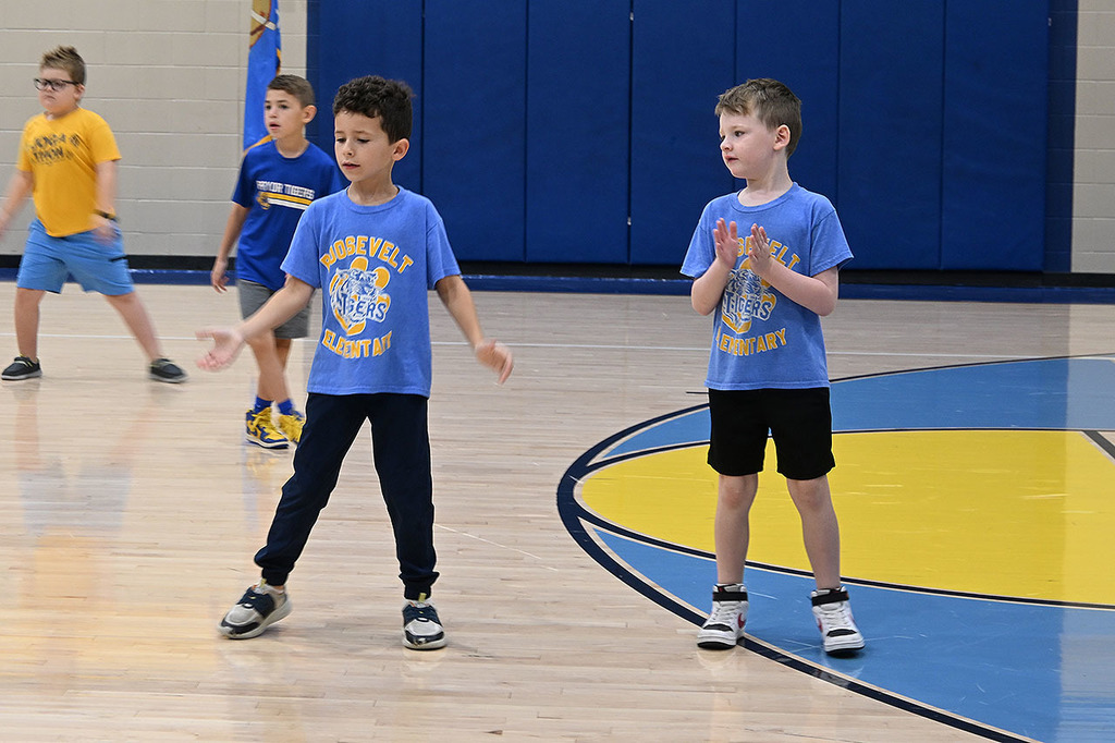 two boys dance