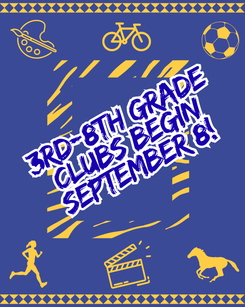 First Day of Clubs 9/8/25