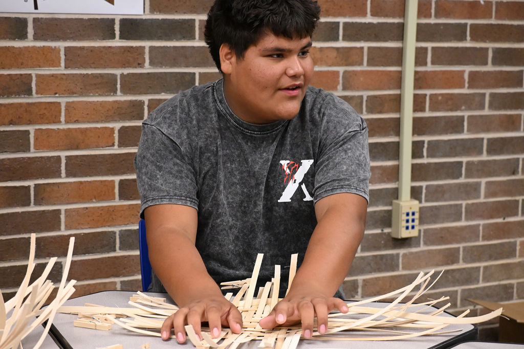 boy laughing