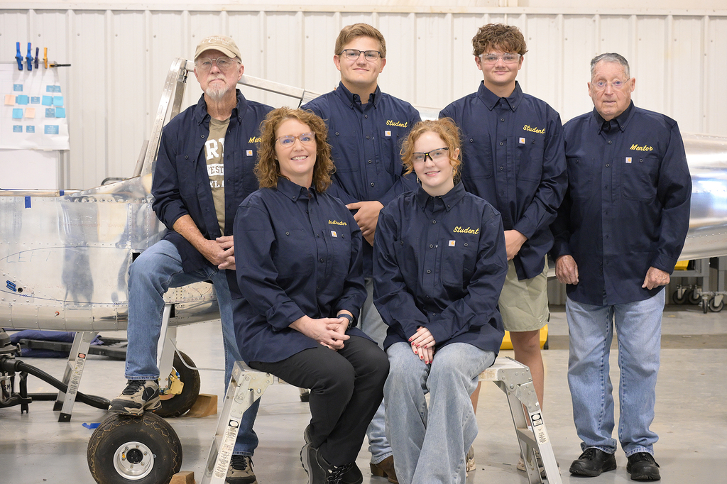 Aces group in shirts