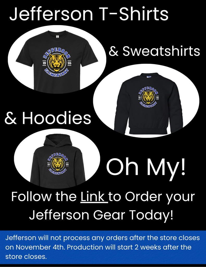 Jefferson Shirt Orders 