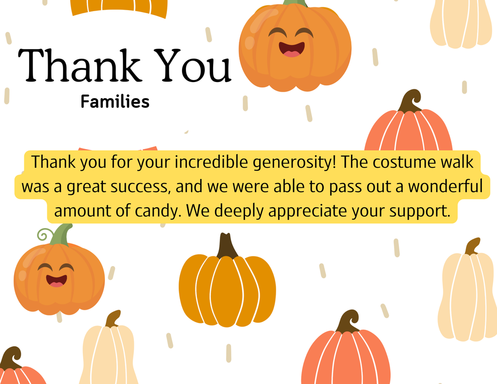 Thank you Costume Walk