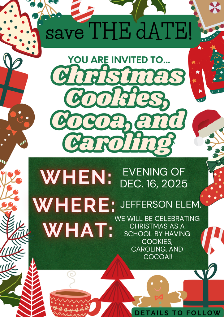 Cocoa and Caroling Flyer